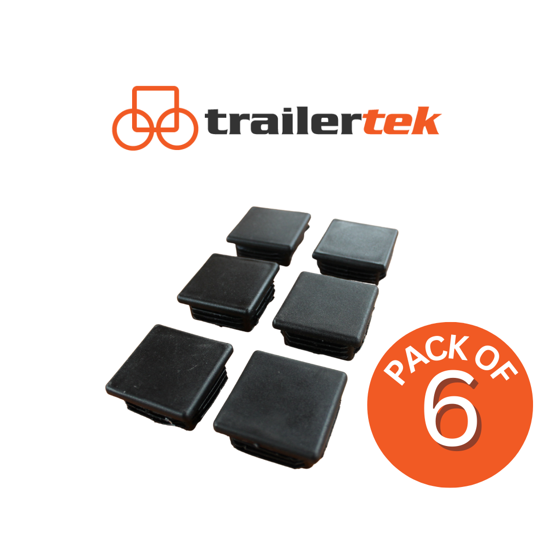 Brian James Trailers 50mm x 50mm en caps (pack of 6) Trailertek