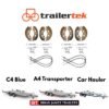 Brian James Brake Service Kit (Shoes & Cables) A4 C4 & Car Hauler