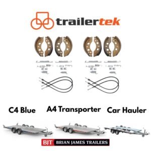Brian James Brake Service Kit (Shoes & Cables) A4 C4 & Car Hauler