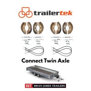 Brian James Brake Service Kit (Shoes & Cables) Connect Trailer Twin Axle