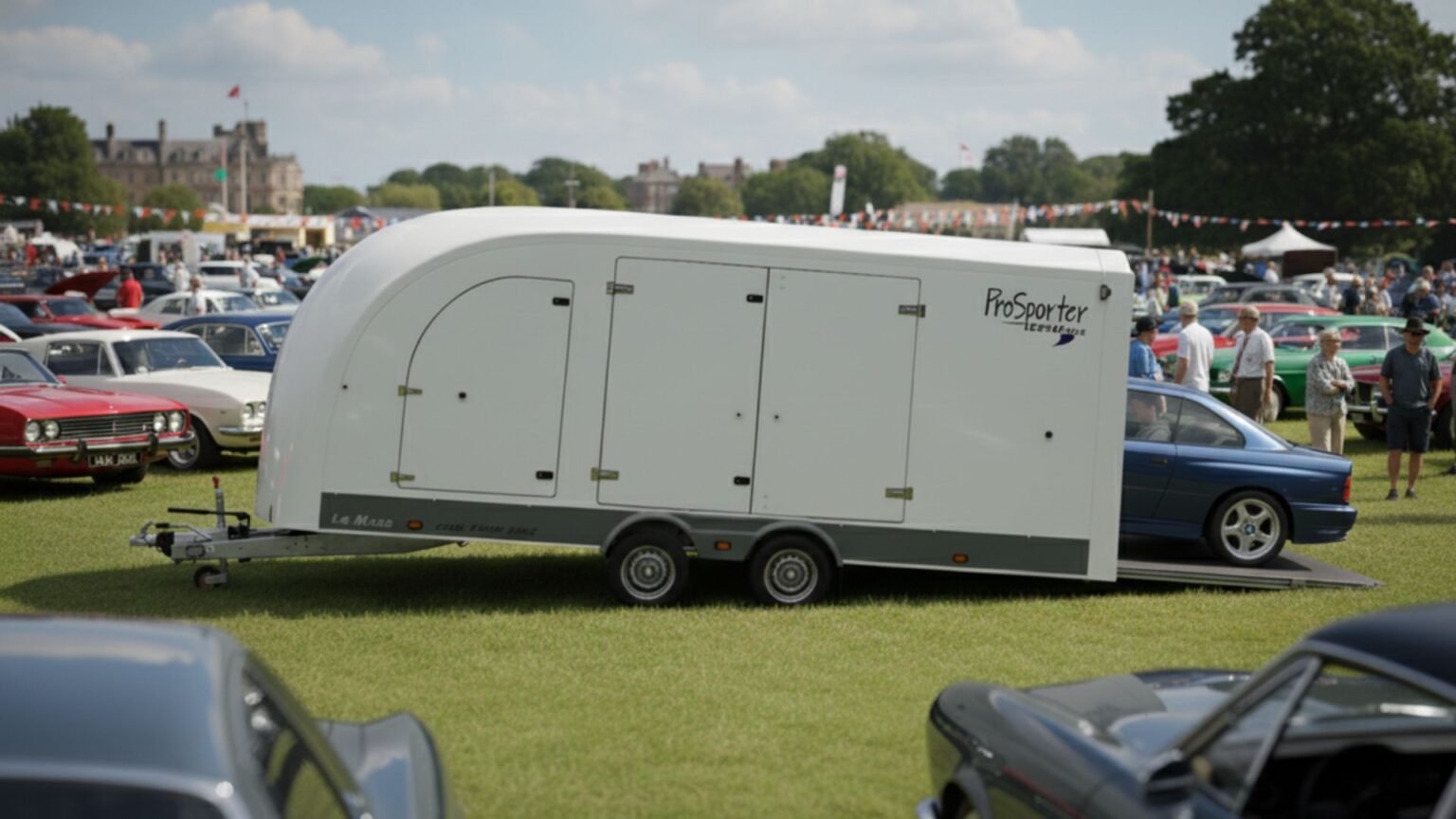 Prg Trailers PRG Enclosed Car Transporters - trailertekni.com