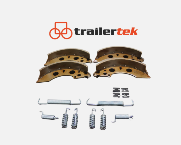 200 x 50mm ALKO Brake Shoe 8" Drum Trailer Caravan Brakes c/w Springs