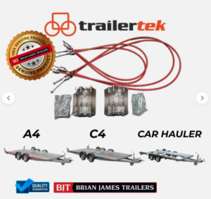 Brian James Brake Service Kit (Shoes & Cables) A4 C4 & Car Hauler