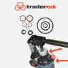 Brian James Trailers Hydraulic Hand Pump Seal Kit for Manual Hydraulic Tilt Pump