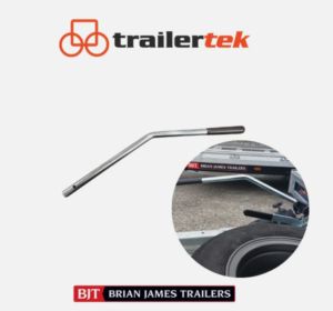 Brian James Trailers Pump Handle BJT, Cranked 600mm Connect/T-Transporter