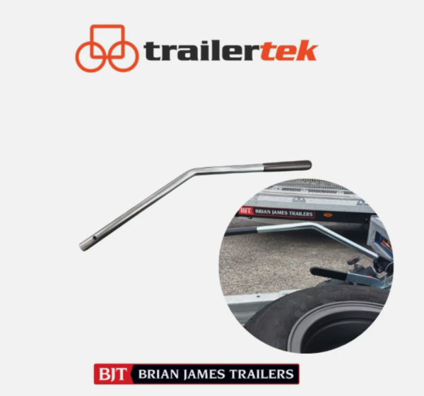 Brian James Trailers Pump Handle BJT, Cranked 600mm Connect/T-Transporter