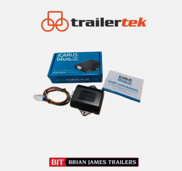 Brian James Trailers Icarus Blue 90010010 Bluetooth control wireless Tiltbed/Tipper