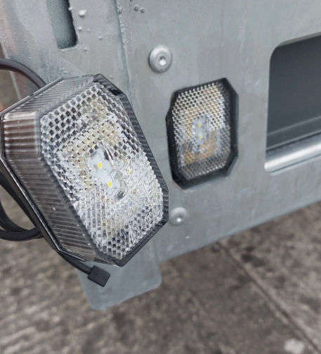 LED Front Marker rectangle for Brian James Trailers Connect T4 T6 trailer range