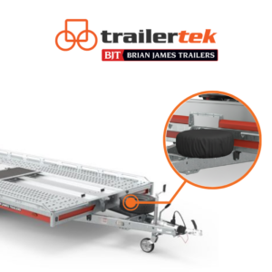 Heavy-Duty 10" Spare Wheel Cover for Brian James T-Transporter, T6, RT6 & RT7