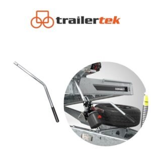 Hydraulic Pump Handle Cranked 600mm Assembly Brian James Trailers T6 Connect