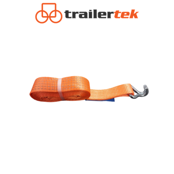 Orange Strap with Soft Eye Diverter 4T-3m-50mm strap-claw