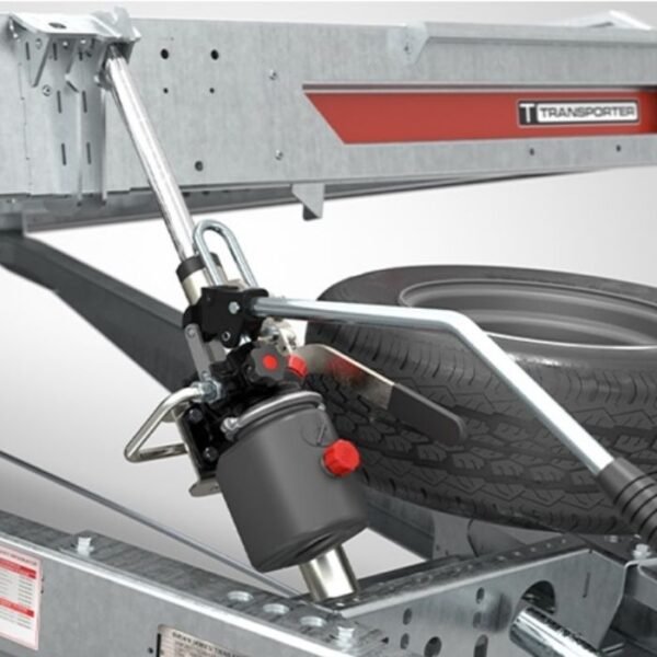 Hydraulic Pump Handle Cranked 600mm Assembly Brian James Trailers T6 Connect