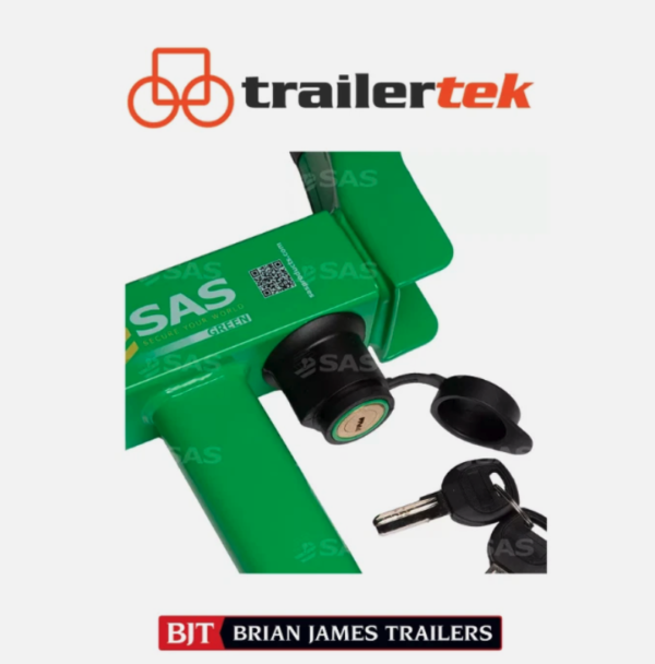 SAS Green V2 Compact Wheel Clamp 145x10 500x10 155x12 85-165mm