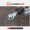 SAS GREEN iLOCK Eye Lock for trailer, extra Strong with Padlock