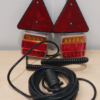 Magnetic Trailer LED Lighting Pod Set with 6m Trailer Cable Maypole 12v