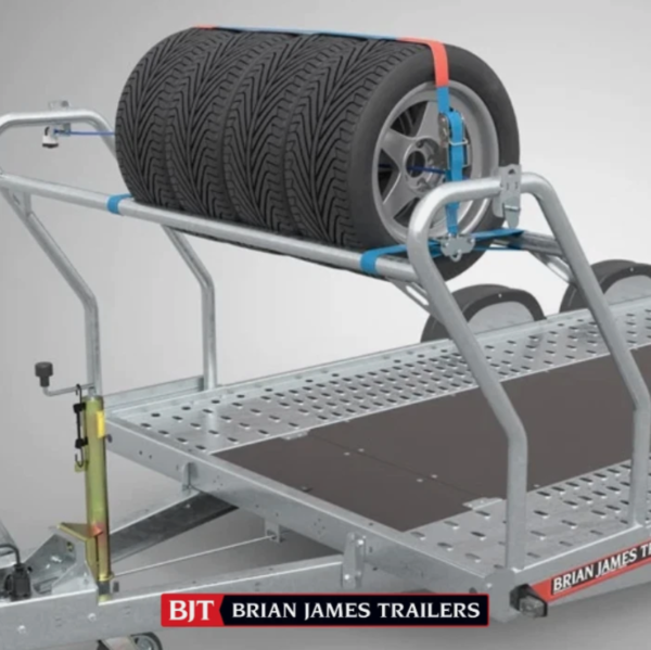 Brian James Trailers Tyre Rack Webbing & Ratchets