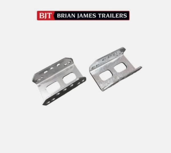 Brian James Trailers Tyre Rack Brackets & Webbing & Ratchet Strap Kit