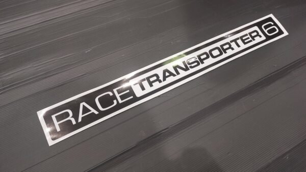 Brian James Trailers Race Transporter 6  Sticker RT6  40cm x5cm