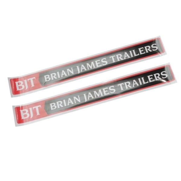 Brian James Trailers Logo Sticker 2024 Model Year Onwards Logo LARGE 97cm x10cm