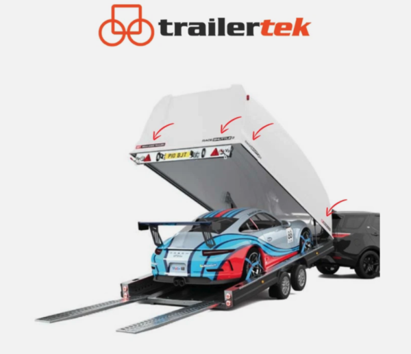 Brian James Trailers Stickers for Race Shuttle 3 RS3, New Stickers Complete Kit