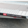 Pair of 2026 Model Year Brian James Trailers Logo Sticker Brand New 65cm x7cm