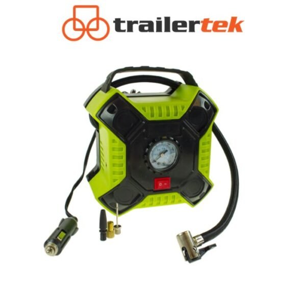 12V Analogue Tyre Compressor with LED Light