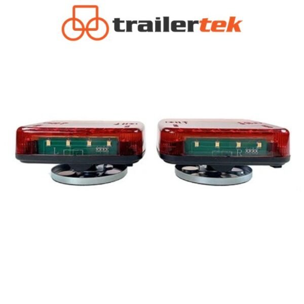 Wireless Trailer Lights 12V LED Rechargeable Magnetic Caravan Trailer Horse Box