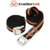 2x 250Kg Single Luggage Straps With Cam Buckle 5m