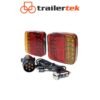 Wireless Trailer Lights 12V LED Rechargeable Magnetic Caravan Trailer Horse Box