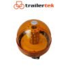 Warning Beacon Light Amber Flexi Din 40 LED Flashing Pole Mount Rotating 12/24V