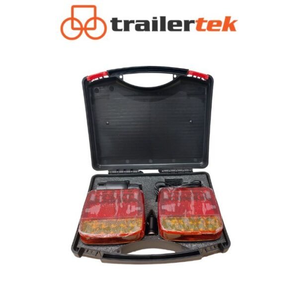 Wireless Trailer Lights 12V LED Rechargeable Magnetic Caravan Trailer Horse Box