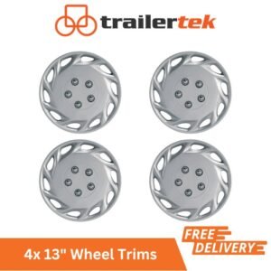 Ring Vegas 13" Car ABS Wheel Trims Hub Caps - 13 Inch - Set of 4