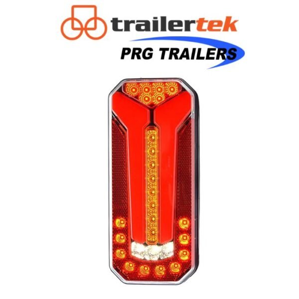 Combination Trailer Lamp with Dynamic Indicator + Fog & Reverse Light for PRG Trailers