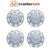 Set 4 x Commercial 16" Wheel Trims Hub Caps fits Maxus Transit Vivaro Sprinter