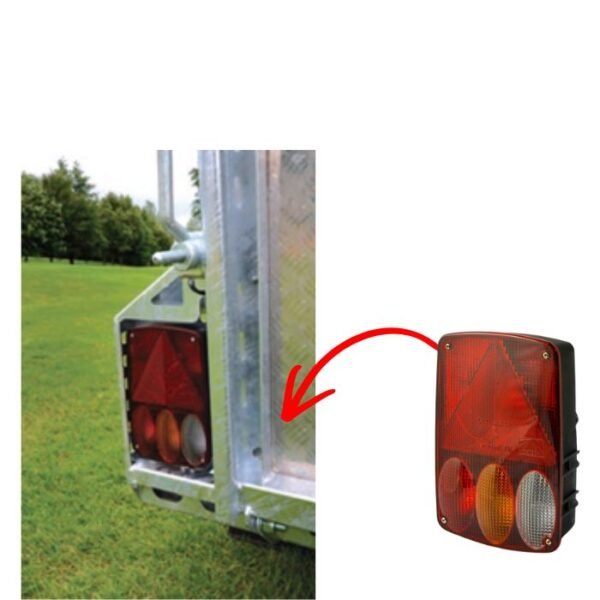 5 Aspock Earpoint IV rear lamp LH with fog and reverse for Brian James Cargo Shifter