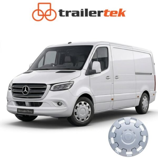 Set 4 x Commercial 16" Wheel Trims Hub Caps fits Maxus Transit Vivaro Sprinter