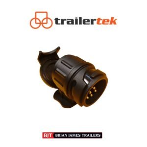 13 Pin to 7 Pin Plug Adaptor Vehicle to Trailer Caravan Towing Socket Adapter