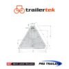 Reflective Trailer Triangle
