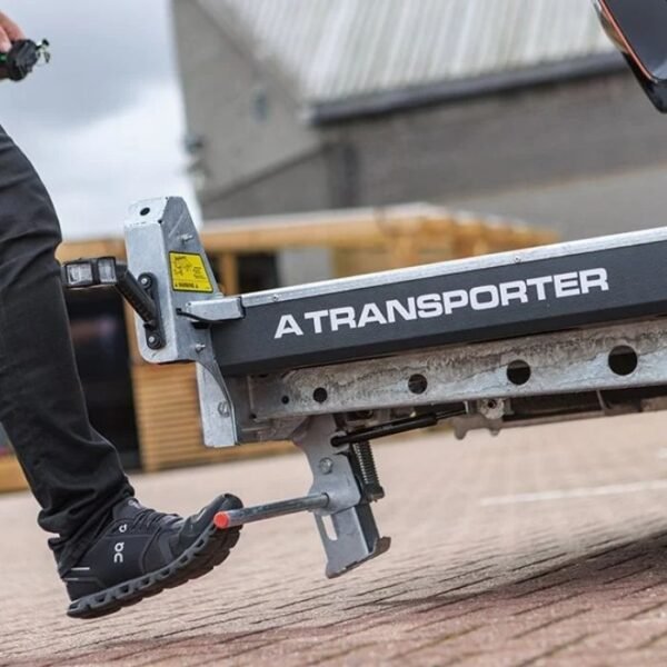1 Brian James Trailers A-Transporter New Style Sticker Brand New 48cm x3cm