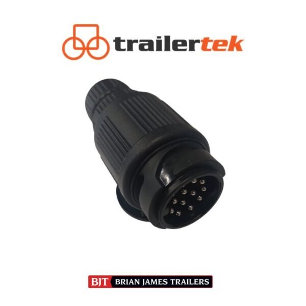 13 Pin 12V Trailer Plug Brian James Trailers/ Caravan Socket Plug Electrical