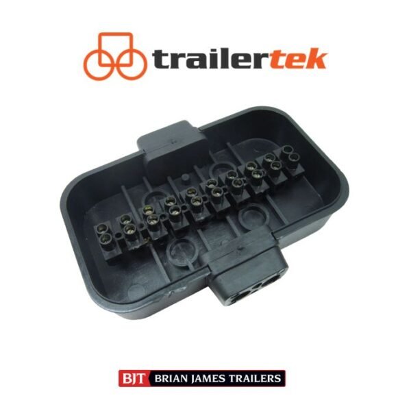 Economy 10-way electrical junction box for trailer electrics