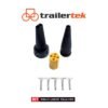 Loom repair kit - yellow Aspock 5 pin (13-0521-044)