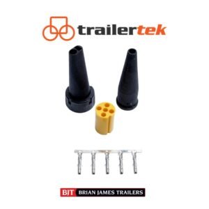 Loom repair kit - yellow Aspock 5 pin (13-0521-044)