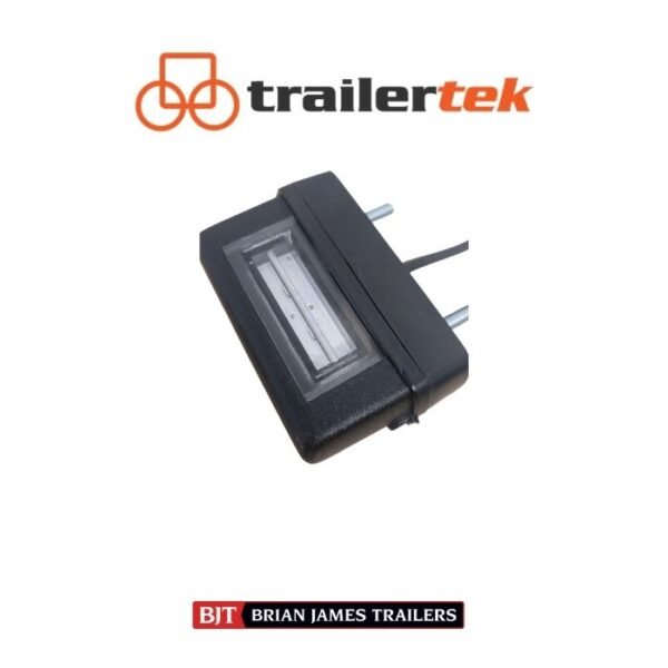 2 Aspock Registration Plate Light for Brian James Trailers A4 LED TYPE