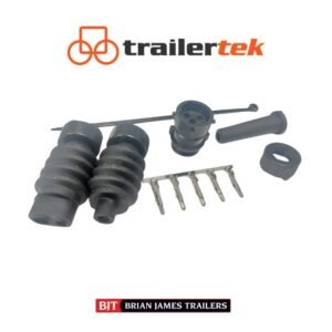 5 Pin Male Connector Plug For Yellow / Green Plugs IFOR Williams Trailers