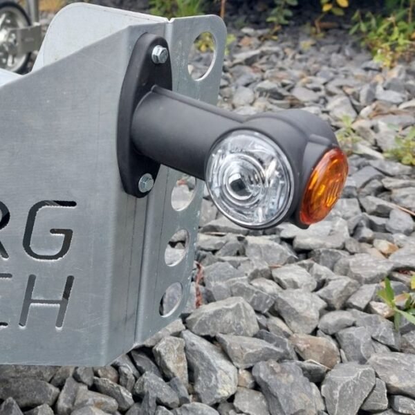 3 PRG Trailers LED Red/White/Amber Outline Marker & Superseal Plug