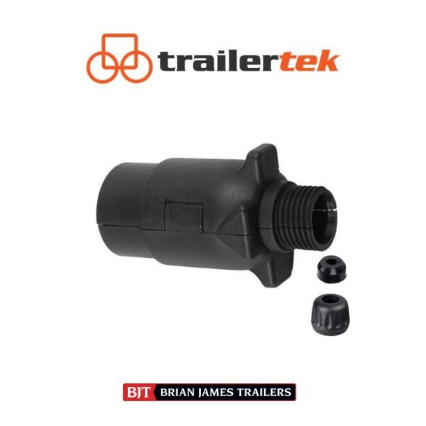 7 pin 12n Plastic Plug Black  Towing 7 pin Electrical Plug Trailer Lights Towbar