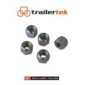 Copy of Trailertek (10) 5 KNOTT AVONRIDE TRAILER SPHERICAL SEAT WHEEL NUTS M16 574011