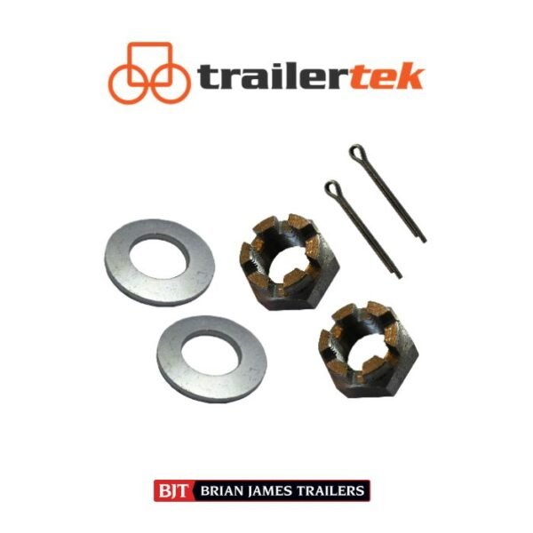 Genuine Knott Avonride M20 Hub Nut and Washer Kit Fitted to A C E R Series Hubs