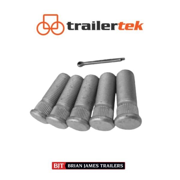 Knott Avonride 574021 M16x46mm 16.6mm Spline Trailer Hub Wheel Studs x 5